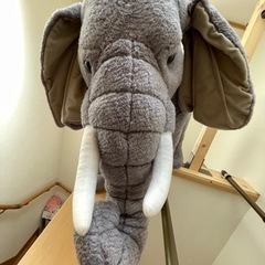 ゾウのぬいぐるみの画像