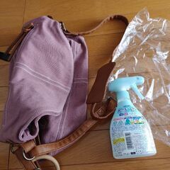 値下げしました！マザーズバッグ(ショルダーバッグ)☆未使用500円☆子ども持ち手つき☆の画像
