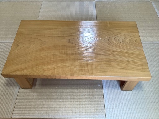 一枚板　テーブル　無垢　ちゃぶ台