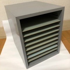 スチール書類整理棚　10段