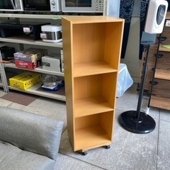 山善 A4サイズ カラーボックス 本棚 収納棚 オープンラック 中古