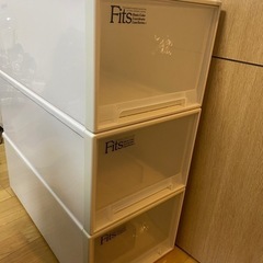 Fits 衣装ケース　押し入れ収納　3個セット