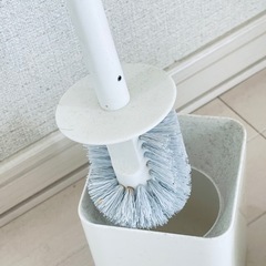 無印 サニタリーボックス トイレブラシの画像