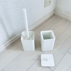 無印 サニタリーボックス トイレブラシ
