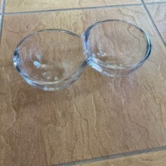 ガラスの器2個セット！の画像