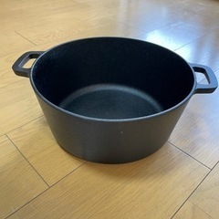 キャンプ鍋、厚手鍋、フライパン付