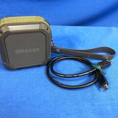 【動作保証あり】OMAKER M4 Bluetooth 防水/耐衝撃スピーカー キャンプ【管理KRK626】の画像
