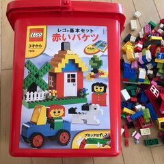 LEGO 基本セット　赤いバケツの画像