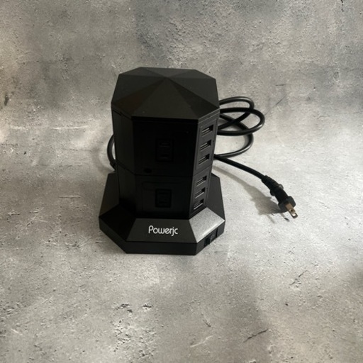 Powerjc 電源タップ タワー型