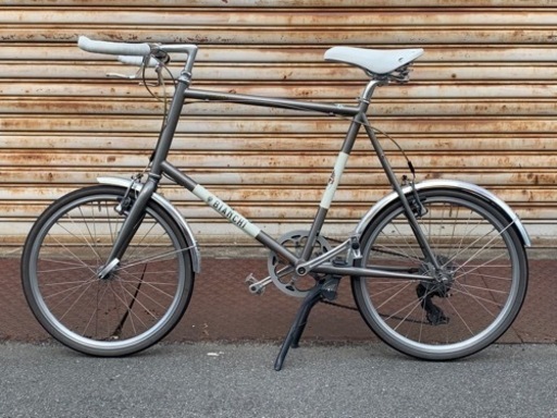 ビアンキ　小径車　ミニベロ BIANCHIビアンキ　Lepre レプレ　ミニベロ7 難あり