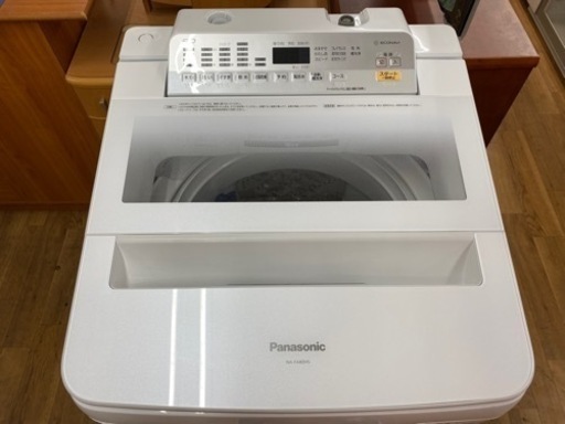 6月末までの限定値下げ！！I340 ★ Panasonic 洗濯機 （8.0㎏）★ 2018年製 ⭐動作確認済⭐クリーニング済 