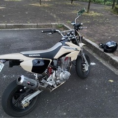 XR100モタード　223エンジンスワップ フルカスタムの画像