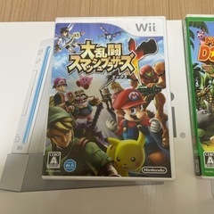 任天堂wii カセット付きの画像