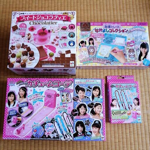 未開封玩具４箱まとめて　女の子向け　スィートショコラティエ　なかよしコレクション　カチュームコーデ