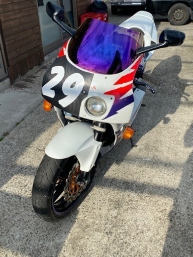 CBR400RR NC29 ヨンダボ　チタンフルエキ
