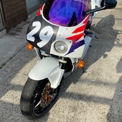 CBR400RR NC29 ヨンダボ　チタンフルエキ