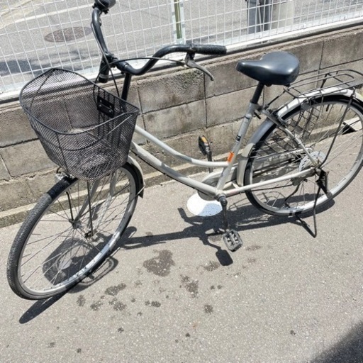 自転車ママチャリ26型乗って帰れます (ゴロウ) 泉大津の自転車の中古