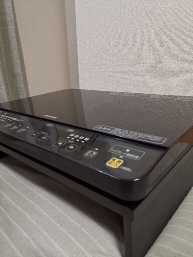 Iris Ohyama2口IHコンロ(IHK-W1-B)+スタンド