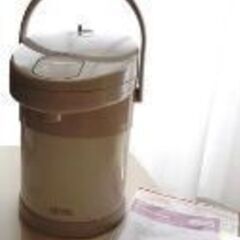 現役　美品　サーモス　ステンレスポット　電池　給湯