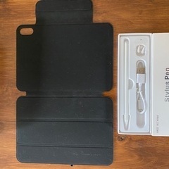 iPad mini 6 ほぼ未使用 フィルム ケース スタイラスペン付きの画像