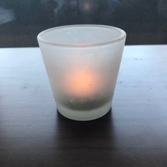 無印良品　キャンドルホルダーの画像