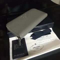 PRADA プラダ ラウンドジップ 長財布1ML506 サフィアーノレザー