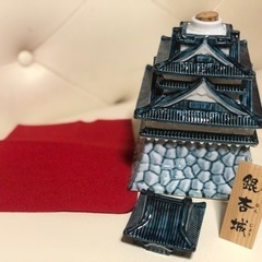 熊本城　置物　焼酎ボトル　銀杏城の画像