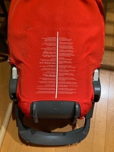 ストッケ　STOKKE エクスプローリー　レッド　ベビーカー　ライダー付き