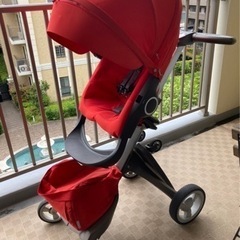 ストッケ　STOKKE エクスプローリー　レッド　ベビーカー　ラ...