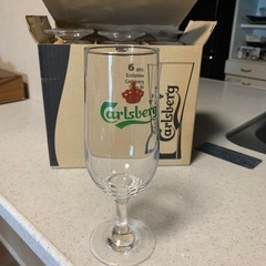 カールスバーグのビールグラス　６個