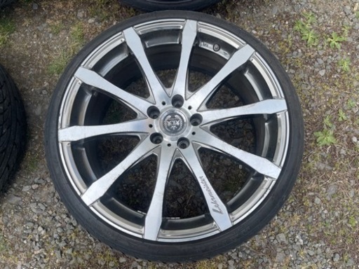 商談中20インチ アルミ4本 タイヤ付き