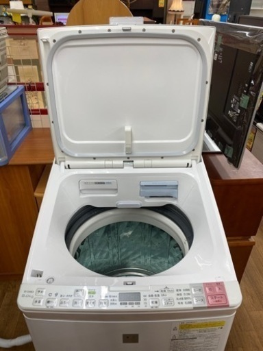 I383 ★ SHARP 洗濯乾燥機 （選択8.0㎏：乾燥機4.5㎏）★ 2016年製 ⭐動作確認済⭐クリーニング済