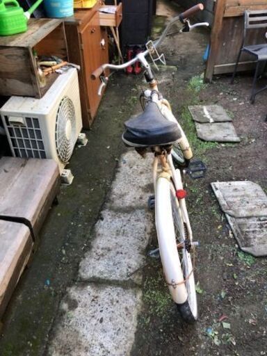 ボードキャリア付き・ビーチクルーザー　ボロイ！（笑）