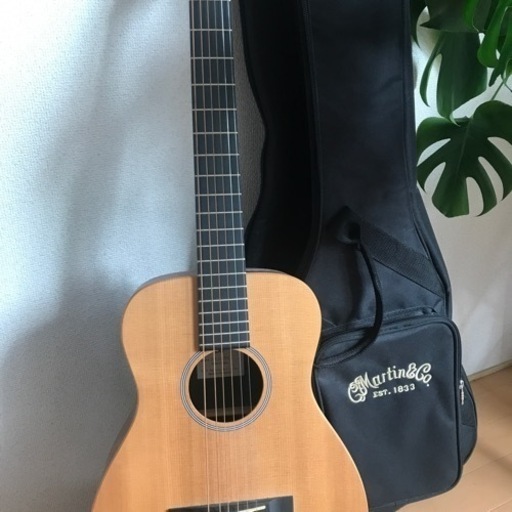 【美品】martin baby guitar LX1ギター　ケースやスタンド付き