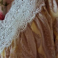 ■トップス⑩PATTERN花柄ふんわりフレアーチュニック■レディースの画像