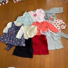 女の子　80サイズ　長袖シャツ　10枚セット