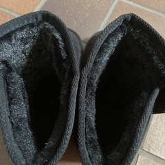 ボアブーツ 黒 22.0㎝の画像