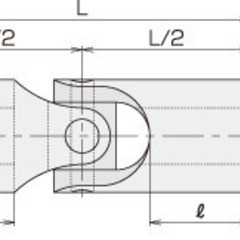 CC555 三好キカイ ユニバーサルジョイント HS-10の画像