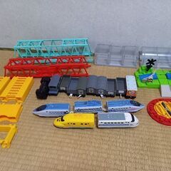 ドクターイエロー　てんしゃだい　鉄橋　トンネル　いたずら貨車