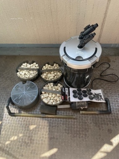 コトブキ水槽とGEX外部濾過