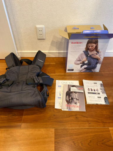 【受け渡し先決定】ベビービョルン ベビーキャリア ONE KAI メッシュ アンスラサイト