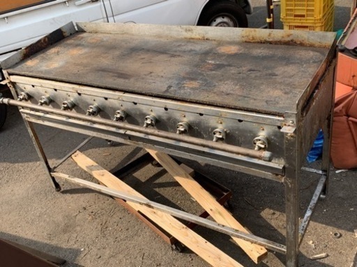 業務用大型グリドル 鉄板焼き等に♪