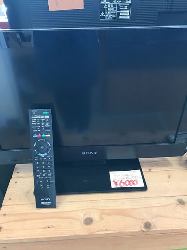 20＃　中古液晶テレビ　SONYブラビア　22インチ　2011年製