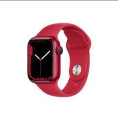 Apple Watch Series 7 GPSモデル 41mm MKN23J/A [(PRODUCT)REDスポーツバンド]