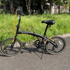 ACHSEN(ヴァクセン) 20インチアルミ折りたたみ 自転車6段変速