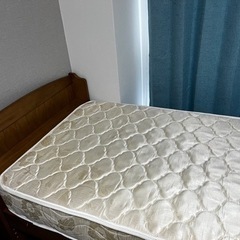 セミシングルベッド＆マットレスセット