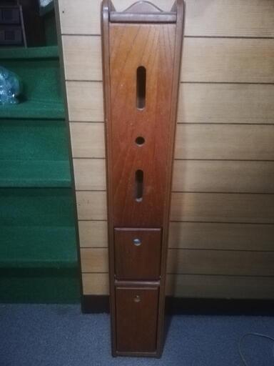 木製トイレットペーパー収納箱