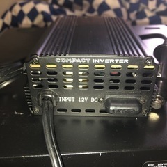 コンパクトインバーダー　DC12V→AC100V
