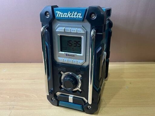 【苫小牧バナナ】makita/マキタ 充電式ラジオ Bluetooth対応 10.8V～18V MR108 中古 状態良好 ACアダプタ付属