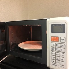 【無料】Haier製 電子レンジ(オーブン/グリル機能付き)の画像